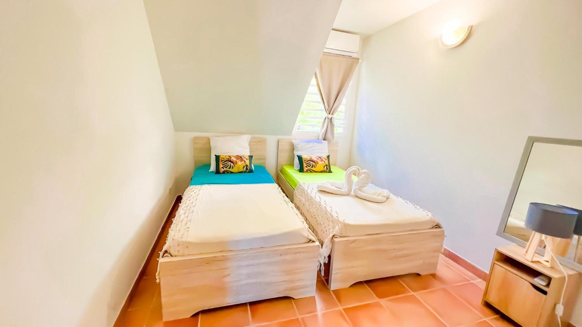 Magnifique Appartement Fleurs Caraibes - 6 Personnes En Residence Avec Piscine Privee - Sainte Anne Εξωτερικό φωτογραφία
