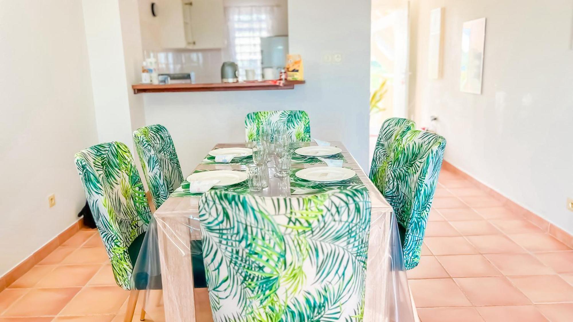 Magnifique Appartement Fleurs Caraibes - 6 Personnes En Residence Avec Piscine Privee - Sainte Anne Εξωτερικό φωτογραφία